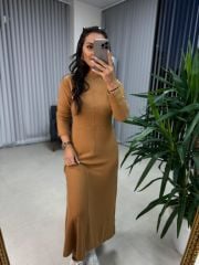 Sg Camel Çan Triko Elbise