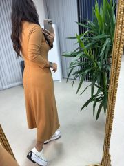 Sg Camel Çan Triko Elbise