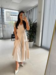 Np 2053 Taş Bel Gipeli Tensel Elbise