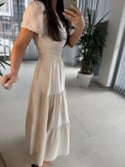 Np 2053 Taş Bel Gipeli Tensel Elbise