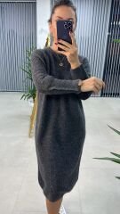 Antrasit Triko Tunik