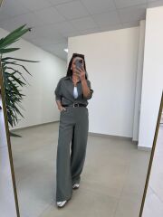 Art 4017 Mint Bel Büzgülü Tensel İkili Takım