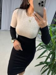 Ms Stone Soft Pencil Dress