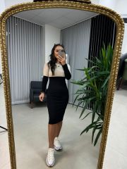 Ms Stone Soft Pencil Dress