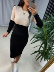 Ms Stone Soft Pencil Dress