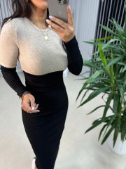 Ms Stone Soft Pencil Dress