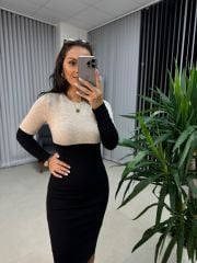 Ms Stone Soft Pencil Dress