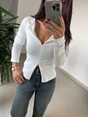 Spt 488 Wide Leg Yıkamalı Yeşil Tint Pantolon