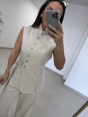 Art 4003 Kuş Gözü Yelekli Taş Takım