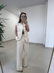 Art 4003 Kuş Gözü Yelekli Taş Takım