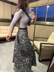 Dv Gri Uzun Kol Crop Body