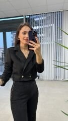 Nubuk Siyah Takım