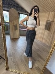 Moroccan dotted skirt