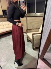 Fw 0298 İthal Tok Saten Etek