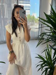 My 3440 Stone Belt Dress