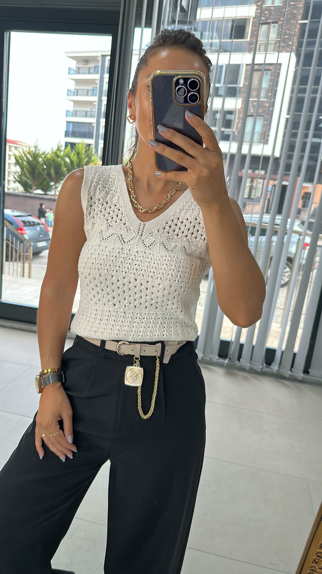 Organik Örgü Süveter