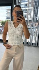 Organik Örgü Süveter