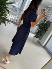 Bb 30050 Laci Bel Gipe Detaylı Fermuarlı Elbise