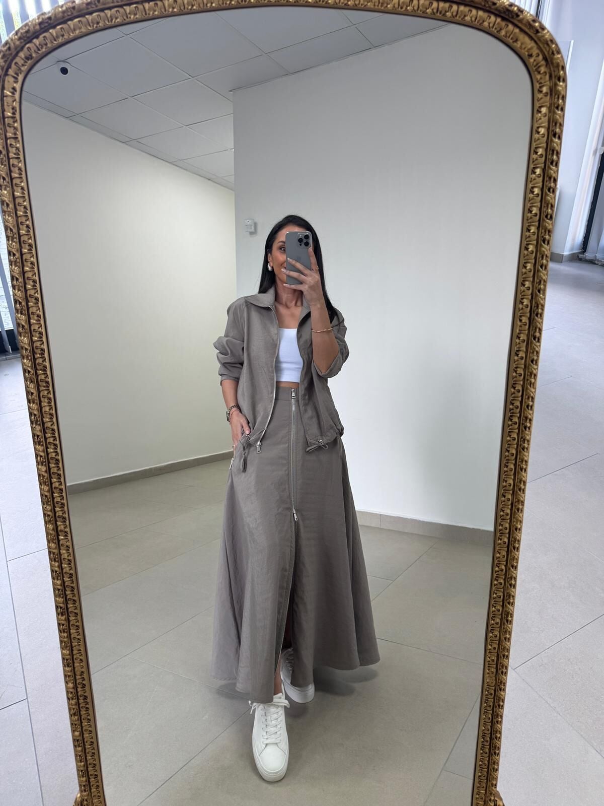 Nx 2830 Premium Fermuar Detaylı Çağla Yeşili Ceketli Takım