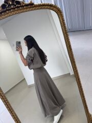 Nx 2830 Premium Fermuar Detaylı Çağla Yeşili Ceketli Takım