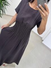 Ms 257 Nevürlü Modal A. Kahve Elbise