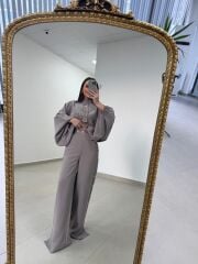 Kd 7909 Tasarım Çıt Çıt Detaylı Vizon Takım