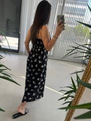 My 3500 Black Floral Dress