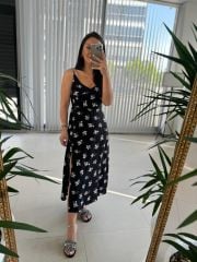 My 3500 Black Floral Dress