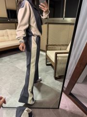 Mk 0179 Fermuarlı Gri-Taş Modal Takım