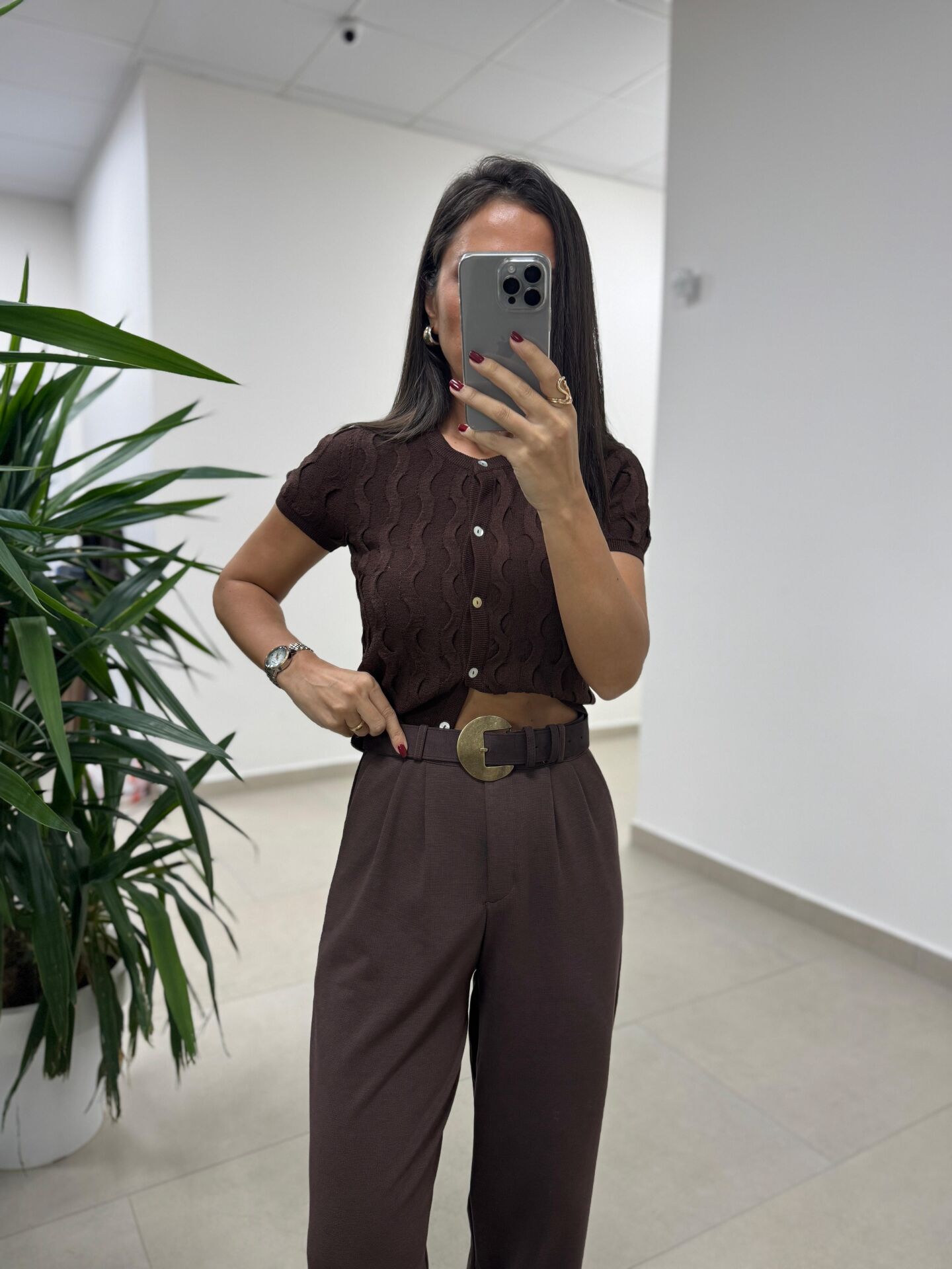 155 Nubuk A.Kahve Kemer