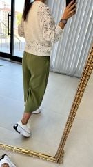 Sg Ön Büzgülü Ajurlu Triko