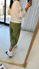 Sg Ön Büzgülü Ajurlu Triko