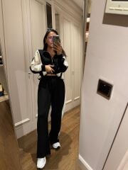 Art 3001 Siyah - Beyaz Modal Takım