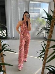 My 3528 Pembe Geçişli Tulum