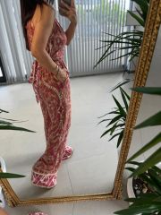 My 3528 Pembe Geçişli Tulum