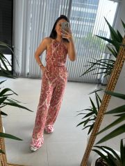 My 3528 Pembe Geçişli Tulum