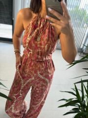 My 3528 Pembe Geçişli Tulum