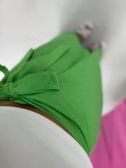 Gk 1056 Yeşil Pareo Pamuklu Etek