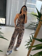 My 3528 Kahve Geçişli Tulum