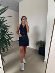 Spt 431 Laci Denim Etek