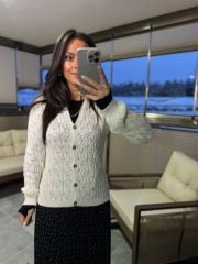 Orj Marka Ekru Hırka