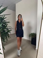 Spt 431 Laci Denim Etek