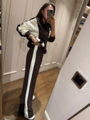 Art 3001 Kahve - Beyaz Modal Takım