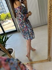 Fırsat Ürünü İndigo Çiçekli