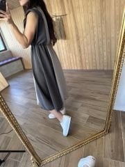 Ms Anthracite piece padded aerobic dress