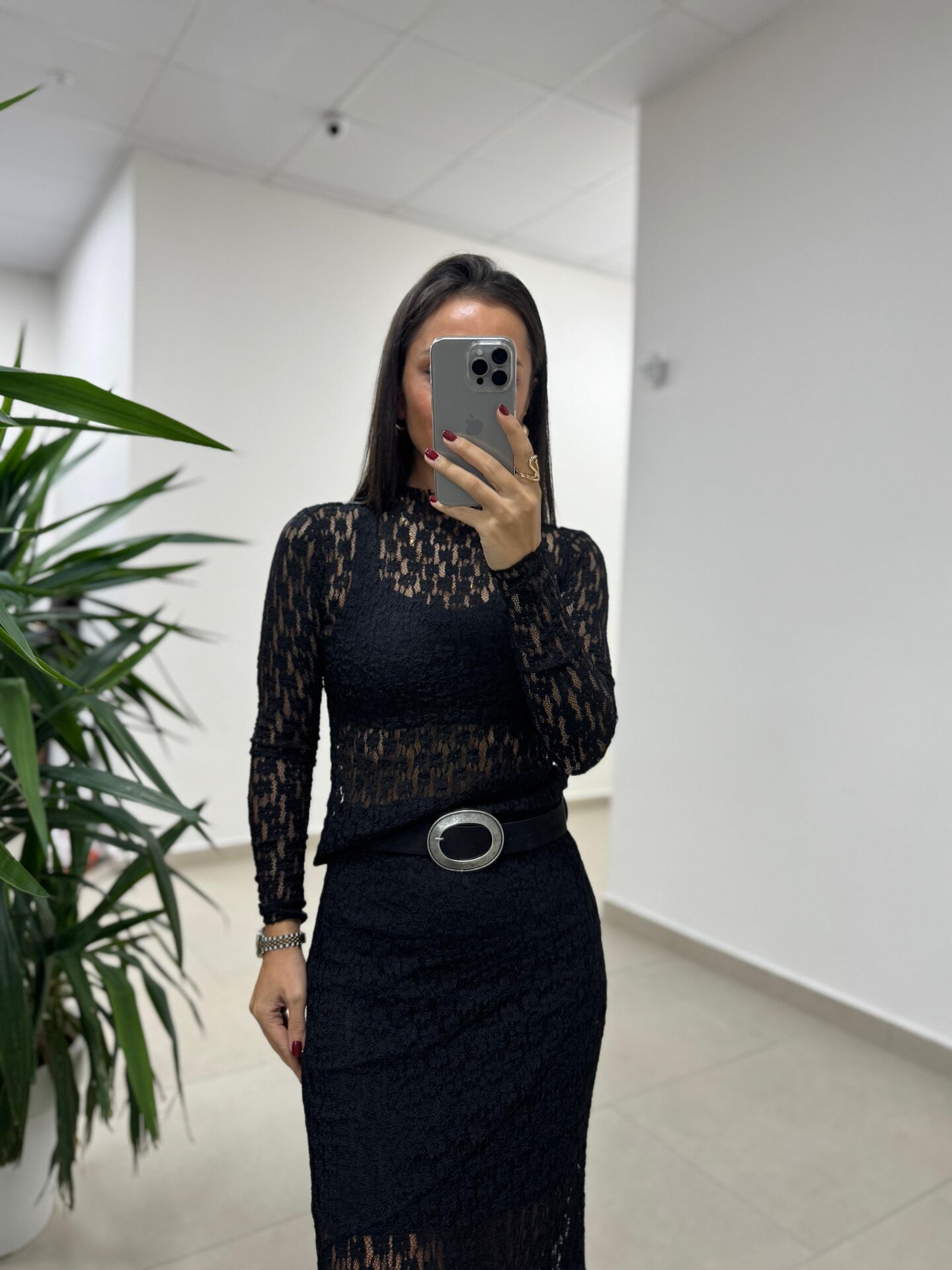 Bb 29710 Siyah Dantel Bluz