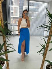 Gk 1056 Saks Pareo Pamuklu Etek