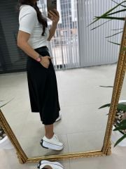 Ms Siyah Etek Pantolon