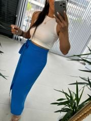 Gk 1056 Saks Pareo Pamuklu Etek