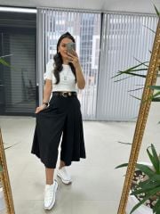 Ms Siyah Etek Pantolon
